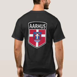 ナショナル – Aarhus Danmark Tシャツ