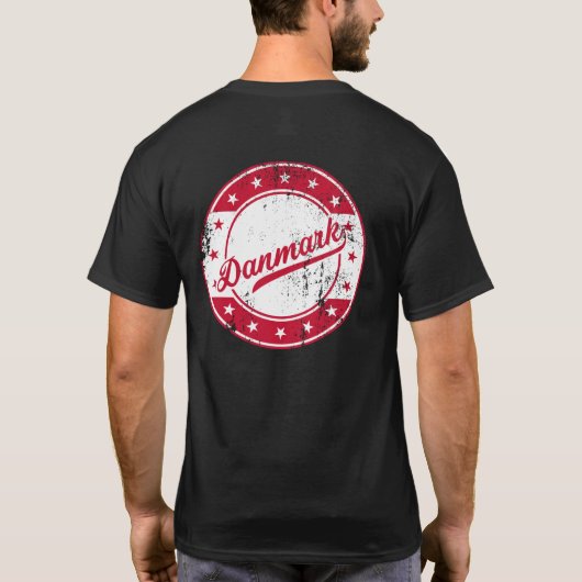 ナショナル – Danmark Tシャツ (裏面)