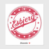 ナショナル – Esbjerg Denmarkステッカー シール (シート)