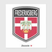 ナショナル – Frederiksbberg Denmarkステッカー シール (シート)