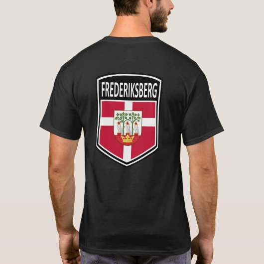 ナショナル – Frederiksberg Danmark Tシャツ (裏面)