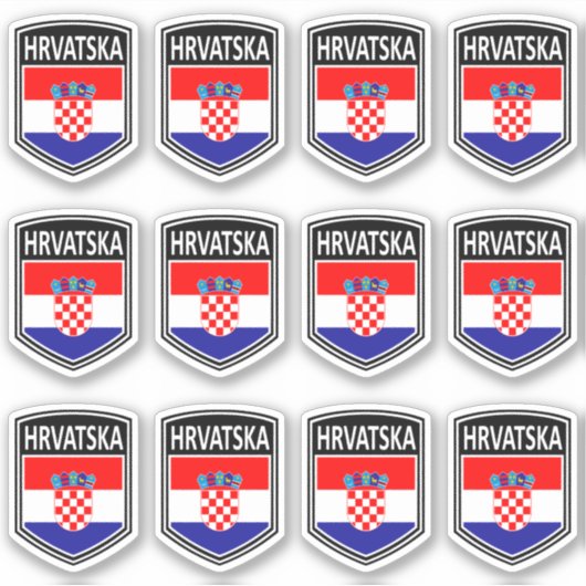 ナショナル – Hrvatska シール (正面)