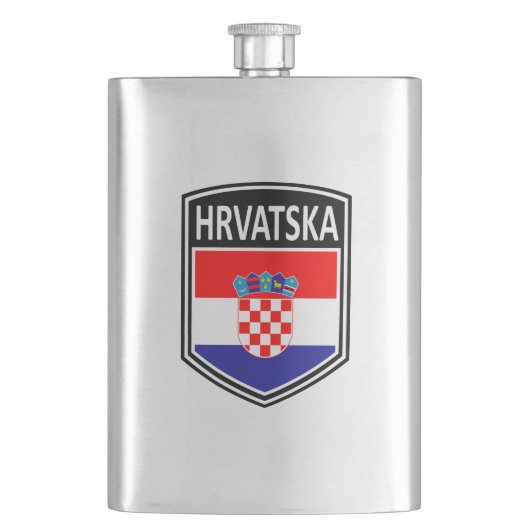 ナショナル – Hrvatska フラスク (正面)