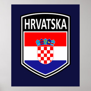ナショナル – Hrvatska ポスター