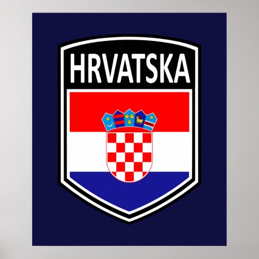 ナショナル – Hrvatska ポスター (正面)