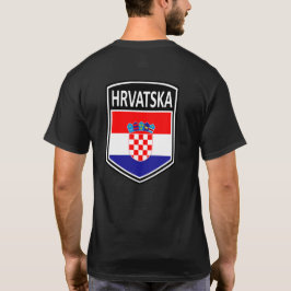 ナショナル – Hrvatska Tシャツ