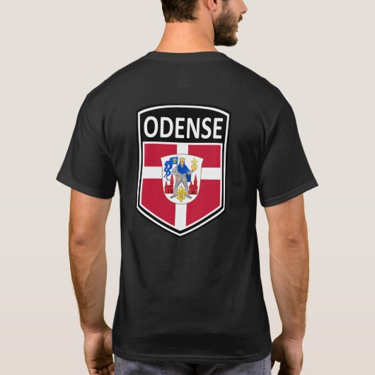 ナショナル – Odense Danmark T-Shirt Tシャツ (裏面)