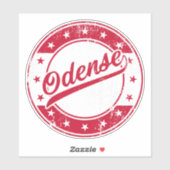 ナショナル – Odense Denmarkステッカー シール (シート)