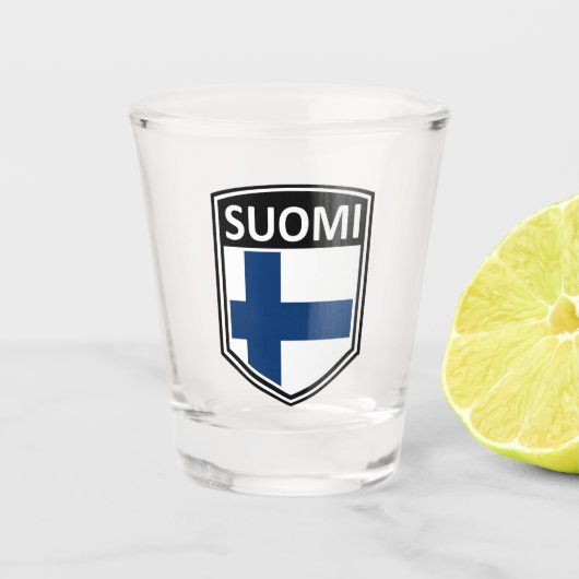 ナショナル – Suomi ショットグラス (正面)