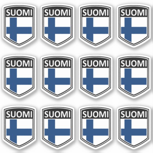 ナショナル – Suomi シール (正面)