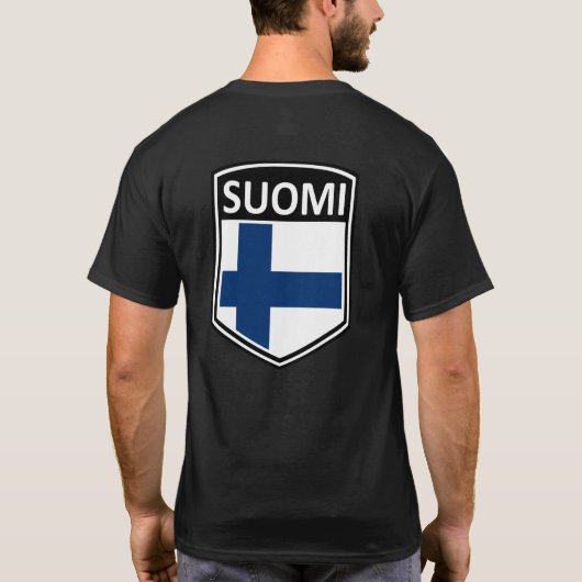 ナショナル – Suomi Tシャツ (裏面)