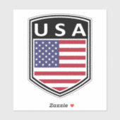 ナショナル – USA シール (シート)