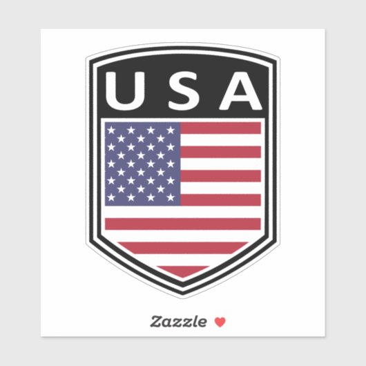 ナショナル – USA シール (シート)