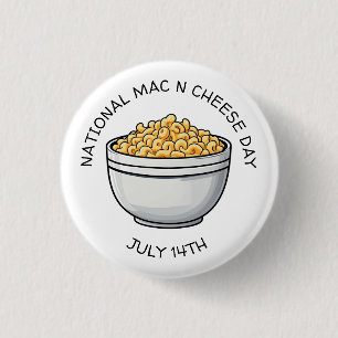 ナショナルMacnチーズデーは7月14日 缶バッジ