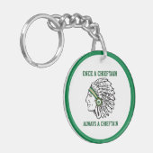 ナショバ地方 – 常に首長 – クラス年 キーホルダー (正面左)