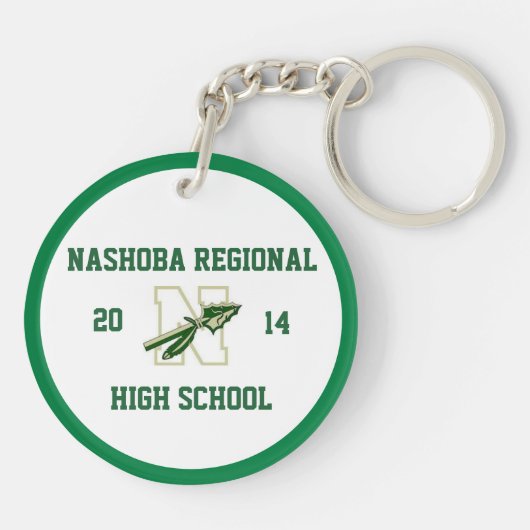 ナショバ地方 – 常に首長 – クラス年 キーホルダー (裏面)