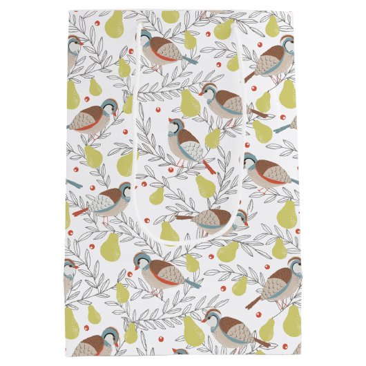 ナシ木 ミディアムペーパーバッグ (裏面)