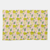 ナシ果実 キッチンタオル (横)