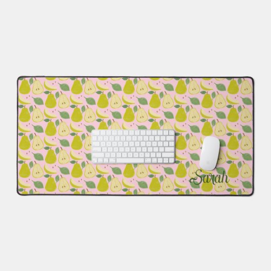 ナシ果実 デスクマット (キーボード&マウス)