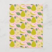 ナシ果実 ポストカード (正面)