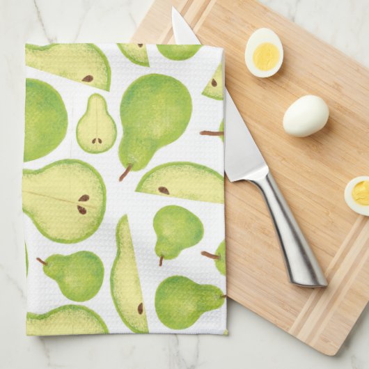 ナシ キッチンタオル (四つ折り)