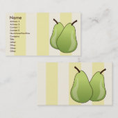 ナシ-ビジネス 名刺 (正面/裏面)