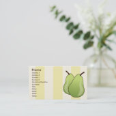 ナシ-ビジネス 名刺 (スタンド正面)