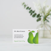 ナシ 名刺 (スタンド正面)