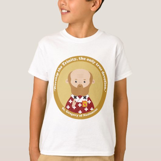 ナジアンツスのセント・グレゴリー Tシャツ (正面)