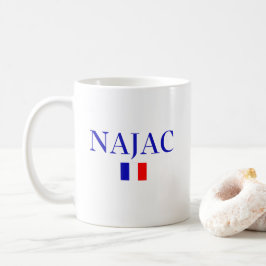ナジャックフランス コーヒーマグカップ