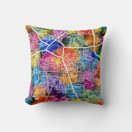 ナジャファガルデリーシティの地図 クッション