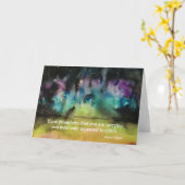 ナジュワゼビアンズ運マウンテンズ引用文カ空白のード カード (黄色い花)