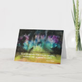 ナジュワゼビアンズ運マウンテンズ引用文カ空白のード カード (正面)