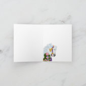 ナジラ回転木馬ホースノートカード カード (内部)