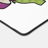 ナスのイラストレーション デスクマット (コーナー)