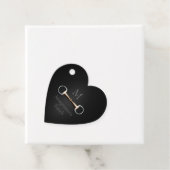 ナスのカタツムリモノグラムのビット馬術ハート フェイバータグ (インサイチュ)