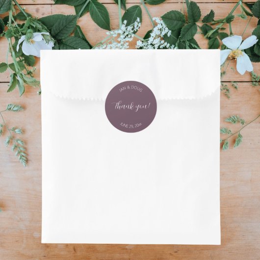 ナスのスタイル結婚化に感謝 ラウンドシール