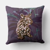 ナスのタピールクッション クッション (裏面)