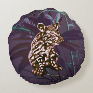 ナスのタピールクッション ラウンドクッション