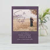 ナスエレガントパーモダンプル日付の写真を保存 セーブザデート (スタンド正面)