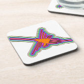 ナスカハミングバードペルースケッチ コースター (左側)