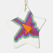 ナスカハミングバードペルースケッチ セラミックオーナメント (左)