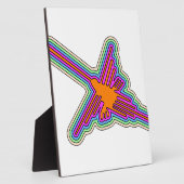 ナスカハミングバードペルースケッチ フォトプラーク (側面)