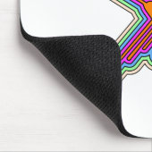 ナスカハミングバードペルースケッチ マウスパッド (コーナー)