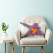 ナスカハミングバードペルースケッチ ランバークッション (椅子)