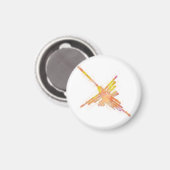 ナスカラインズハミングバードウォータープリント マグネット (正面/裏面)