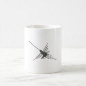 ナスカラインズハミングバードニュースプリント コーヒーマグカップ (中央)