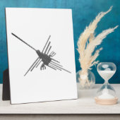 ナスカラインズハミングバードニュースプリント フォトプラーク (側面)