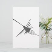 ナスカラインズハミングバードニュースプリント 便箋 (スタンド正面)