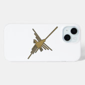 ナスカラインズハミングバード刺フェイクしゅうプリント Case-Mate iPhoneケース (裏面 (横))